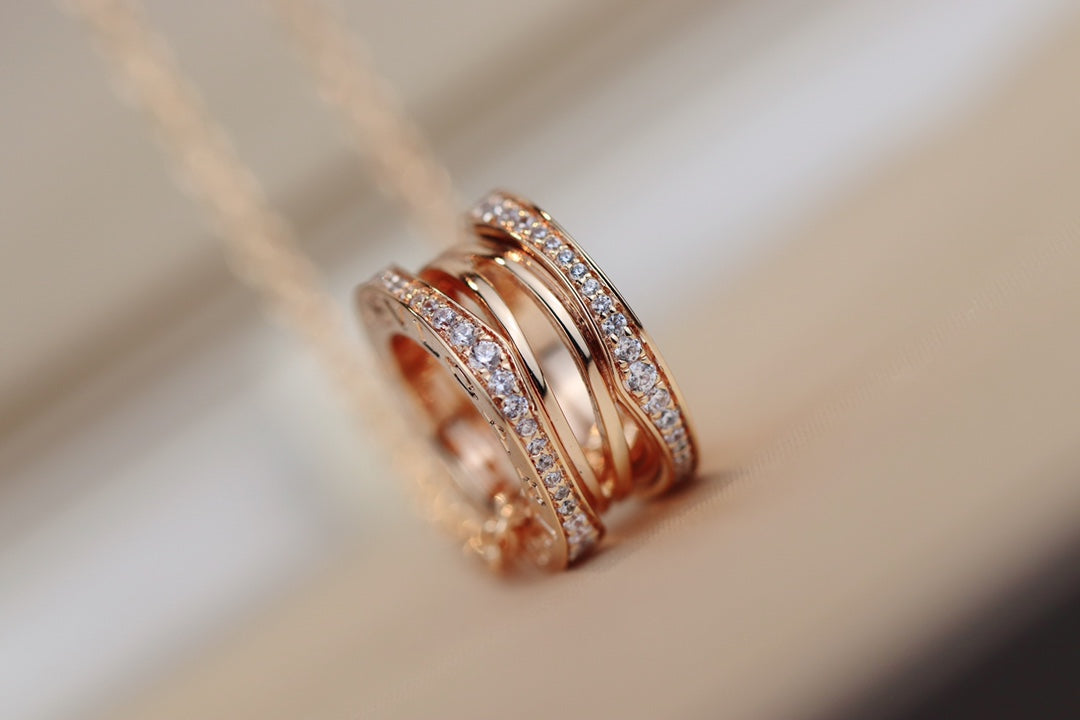 [GALE]ZERO 1 PINK GOLD NECKLACE