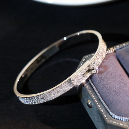 [GALE]KELLY BRACELET DIAMOND PAVED