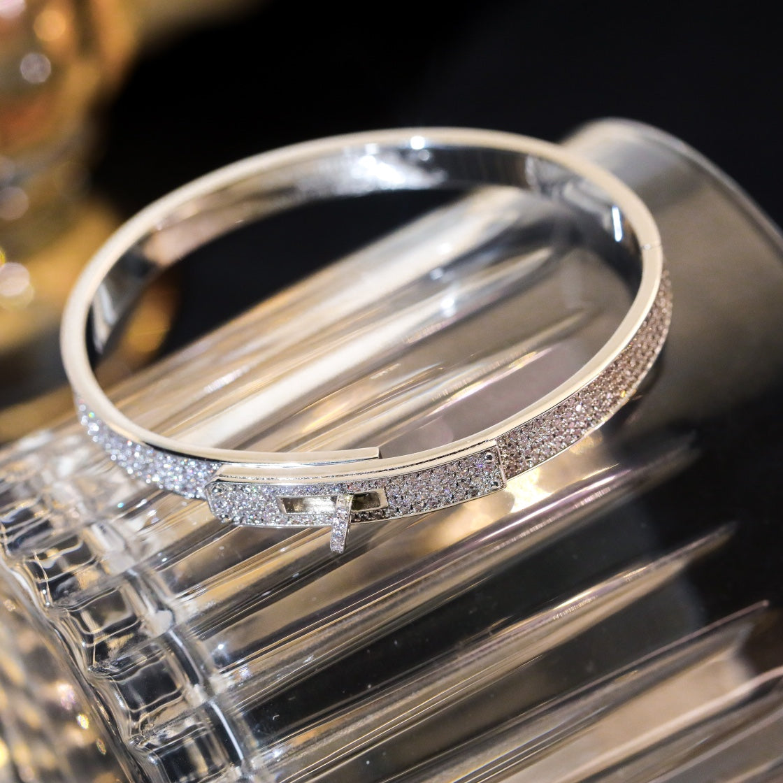 [GALE]KELLY BRACELET DIAMOND PAVED