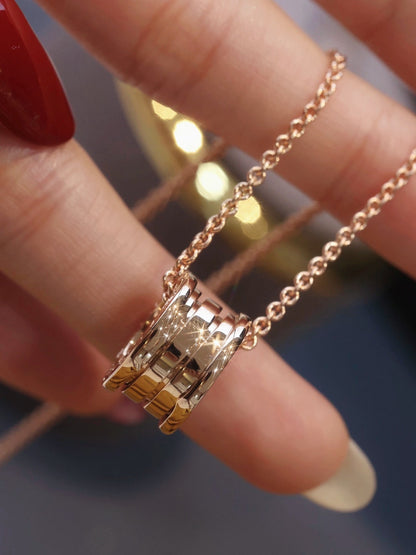 [GALE]ZERO 1 PINK GOLD NECKLACE