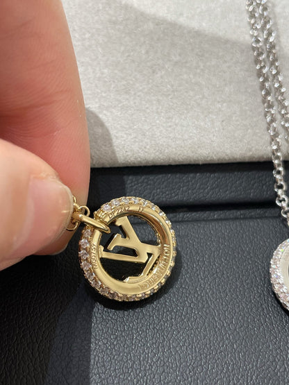 [NOVO] BY NIGHT DIAMANTENBEFESTIGTE HALSKETTE