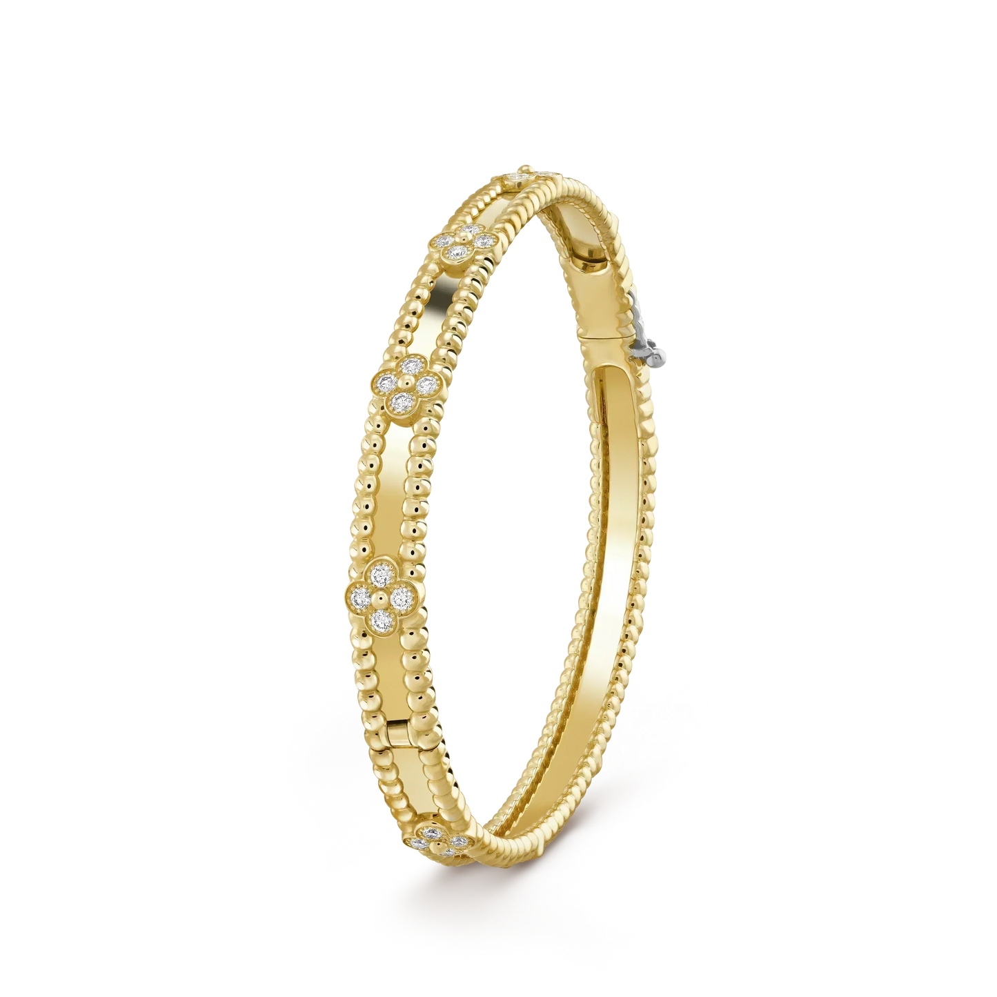 [NOVO]Clover Armband 4mm Diamanten