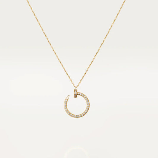 [GALE]JUSTE NECKLACE GOLD DIAMONDS