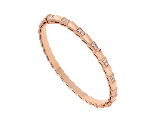 [GALE]SERPENTI SMALL BRACELET PINK GOLD DIAMOND