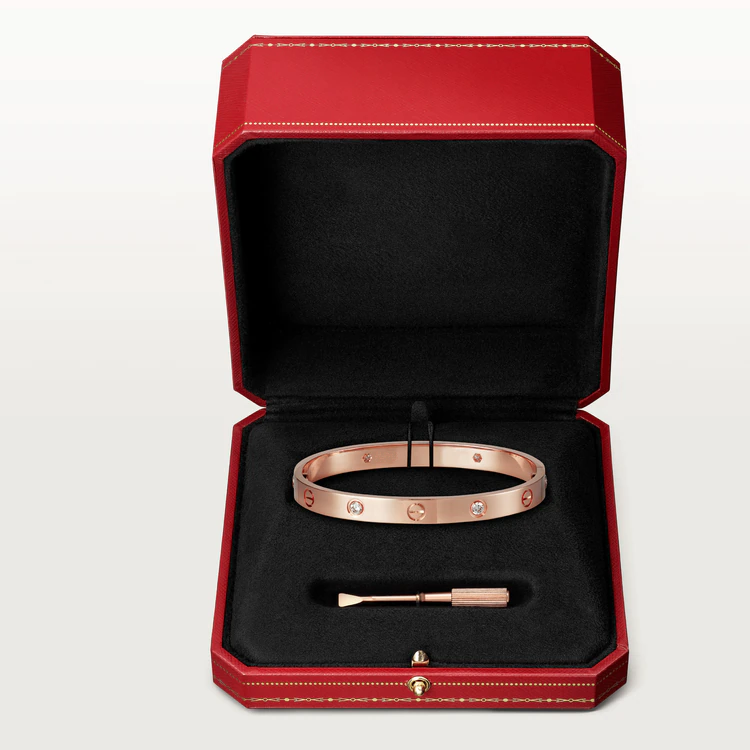 [GALE]LOVE BRACELET 6.1MM 4 DIAMONDS