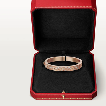[GALE]LOVE BRACELET 6.1MM DIAMOND-PAVED
