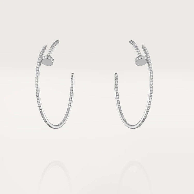 [GALE]JUSTE EARRINGS FULL DIAMONDS 1.8MM