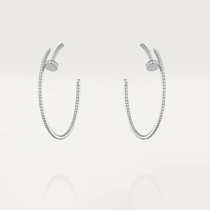 [GALE]JUSTE EARRINGS FULL DIAMONDS 1.8MM