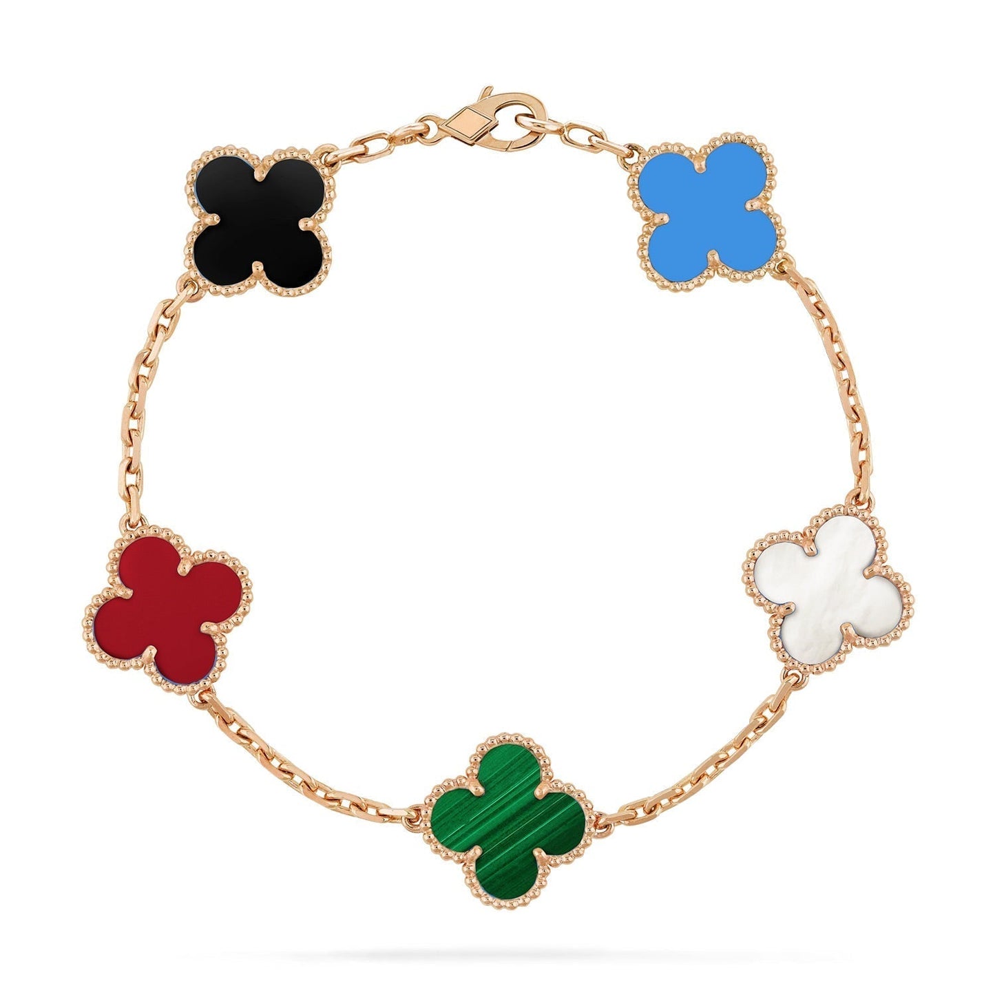 [NOVO]CLOVER 5 MOTIFS MEHRFARBIGES ARMBAND