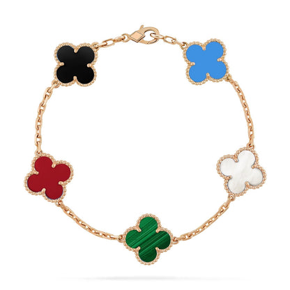 [NOVO]CLOVER 5 MOTIFS MEHRFARBIGES ARMBAND