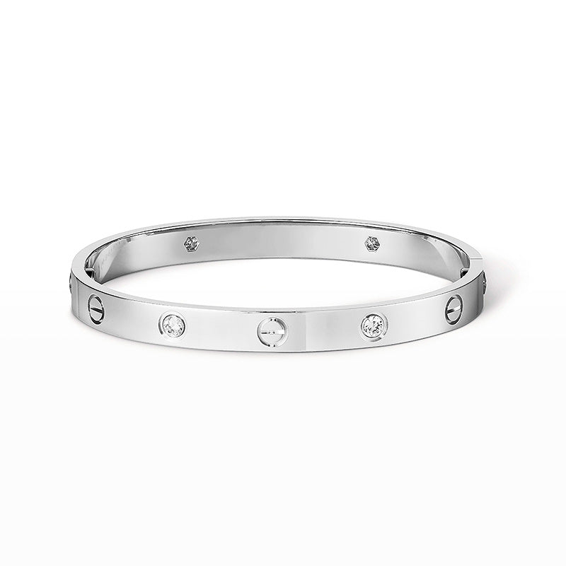 [GALE]LOVE BRACELET 6.1MM 4 DIAMONDS