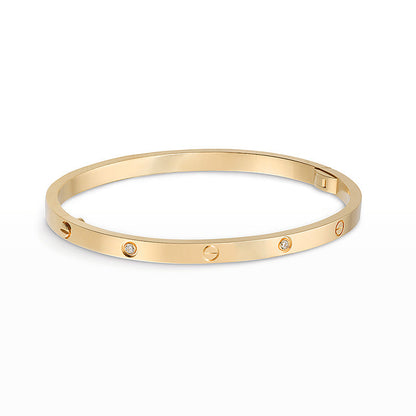 [NOVO] LOVE ARMBAND 3,65 MM 6 DIAMANTEN
