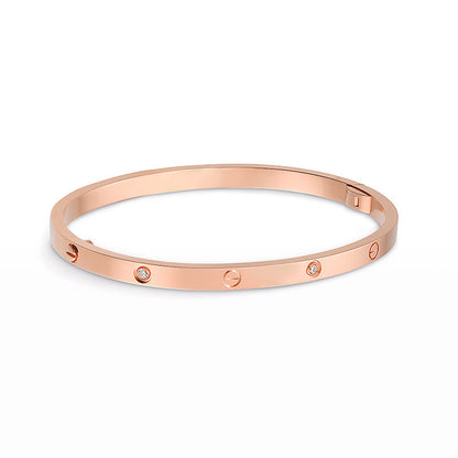 [NOVO] LOVE ARMBAND 3,65 MM 6 DIAMANTEN