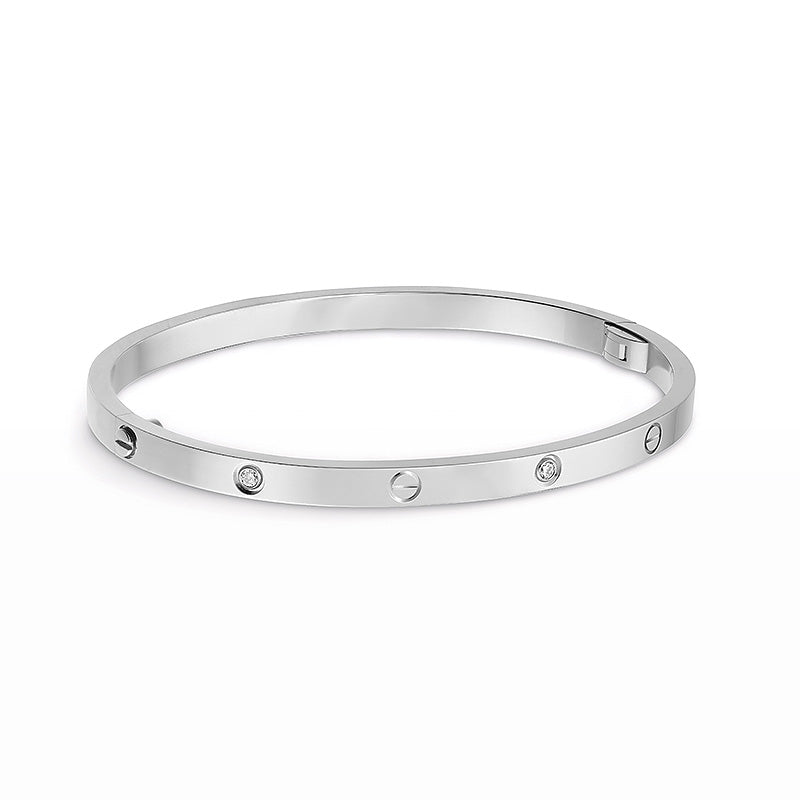 [NOVO] LOVE ARMBAND 3,65 MM 6 DIAMANTEN