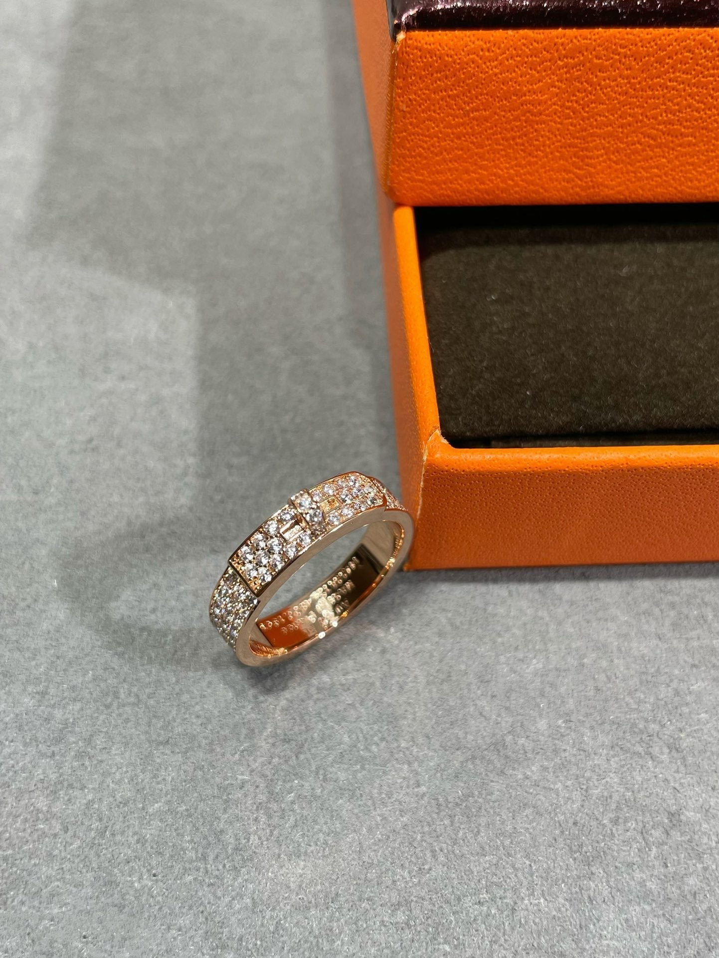 [GALE]KELLY PINK GOLD DIAMOND RING