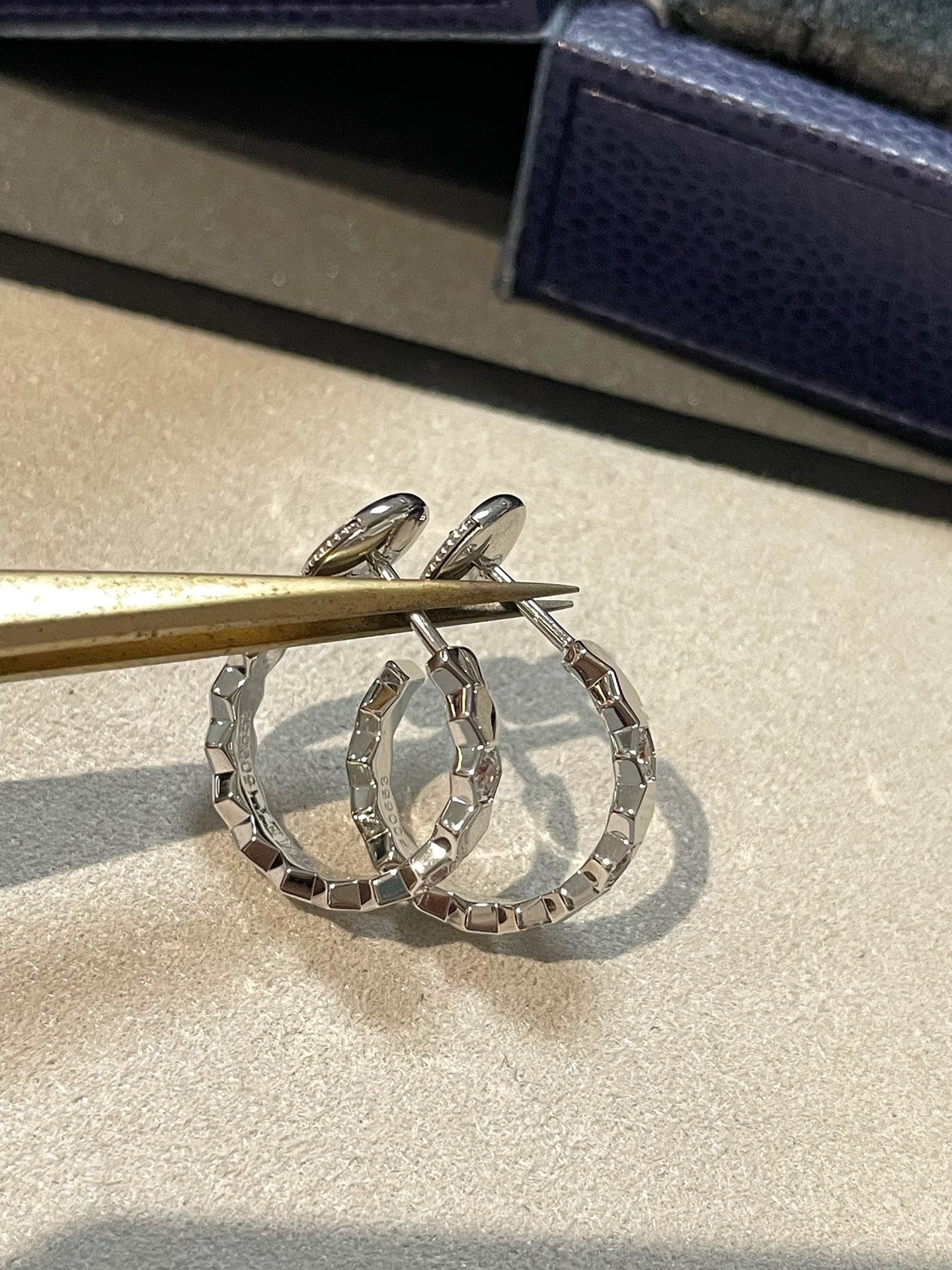 [GALE]Hollow Design Four-Leaf Clover Flower Shape Ring