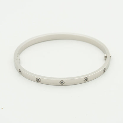[GALE]LOVE BRACELET 3.65MM 10 DIAMONDS