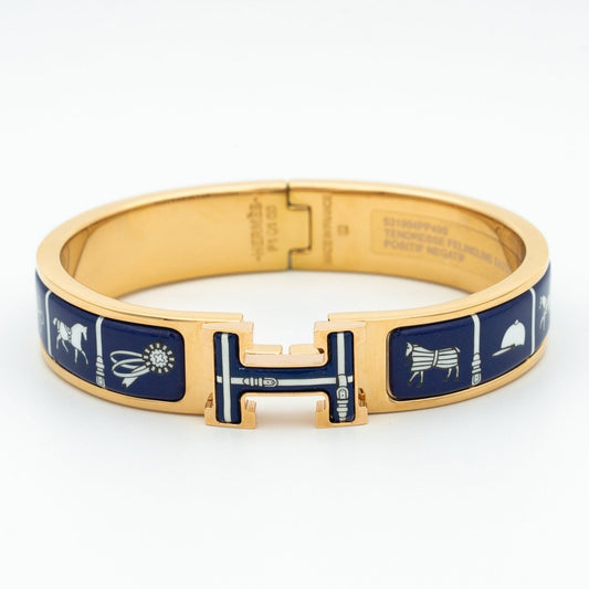 [GALE]H BRACELET BLUE CERAMIC