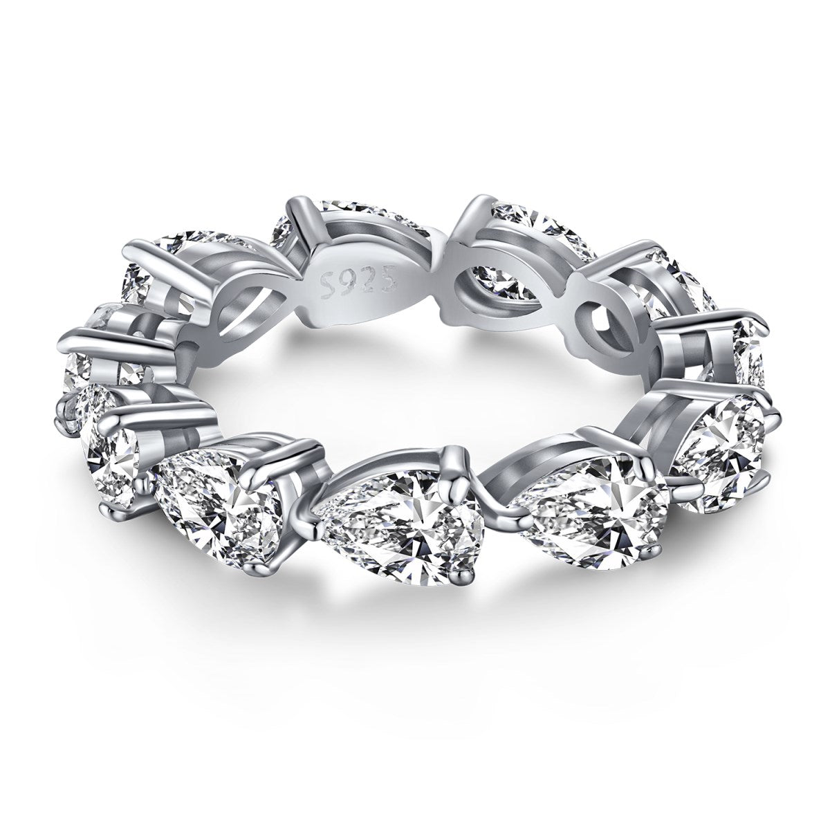 [NOVO]美しいペアカットのテニスリング