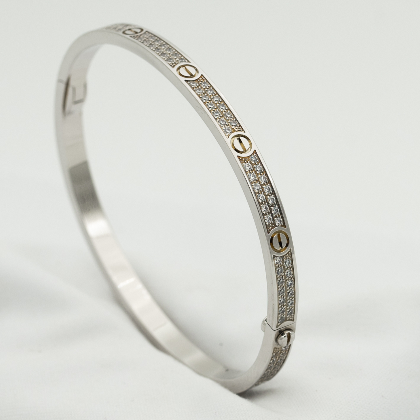 [NOVO] LOVE ARMBAND 3,65 MM DIAMANT-PAVED