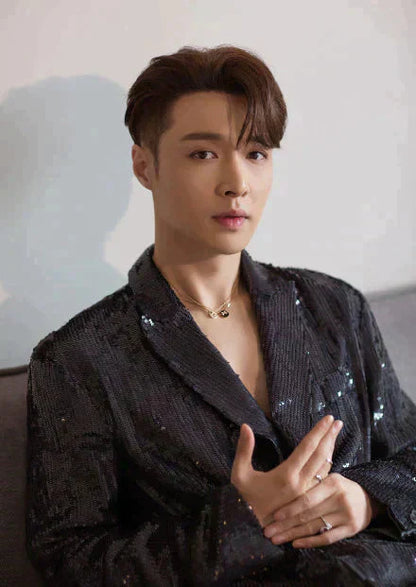 [GALE]JEUX DE ROSE GOLD DIAMOND NECKLACE