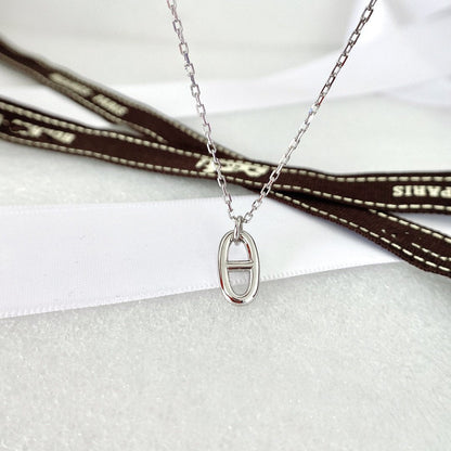 [GALE]HM PIG NOSE NECKLACE