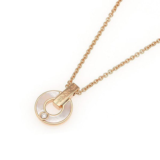 [GALE]GARI NECKLACE PINK GOLD MOP