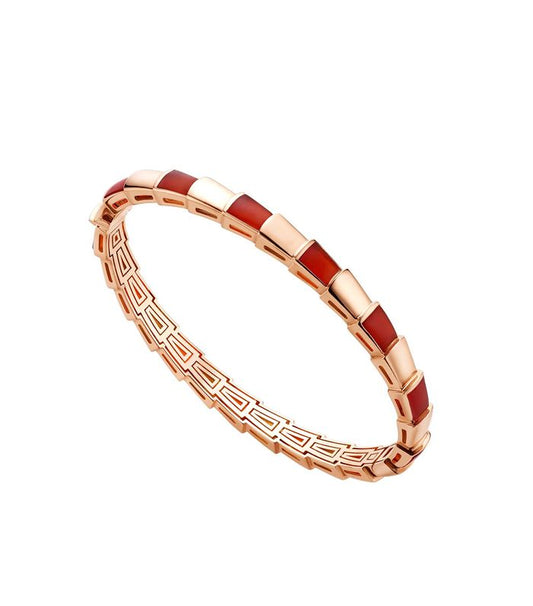 [GALE]SERPENTI BRACELET PINK GOLD RUBELLITE