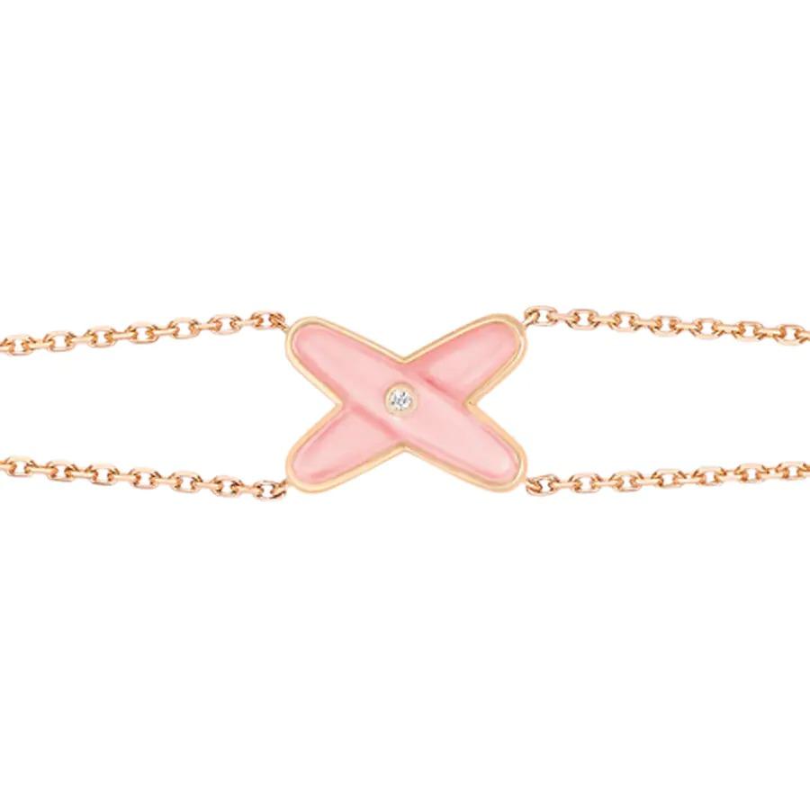 [GALE]JEUX BRACELET PINK MOP PINK GOLD 1 DIAMOND
