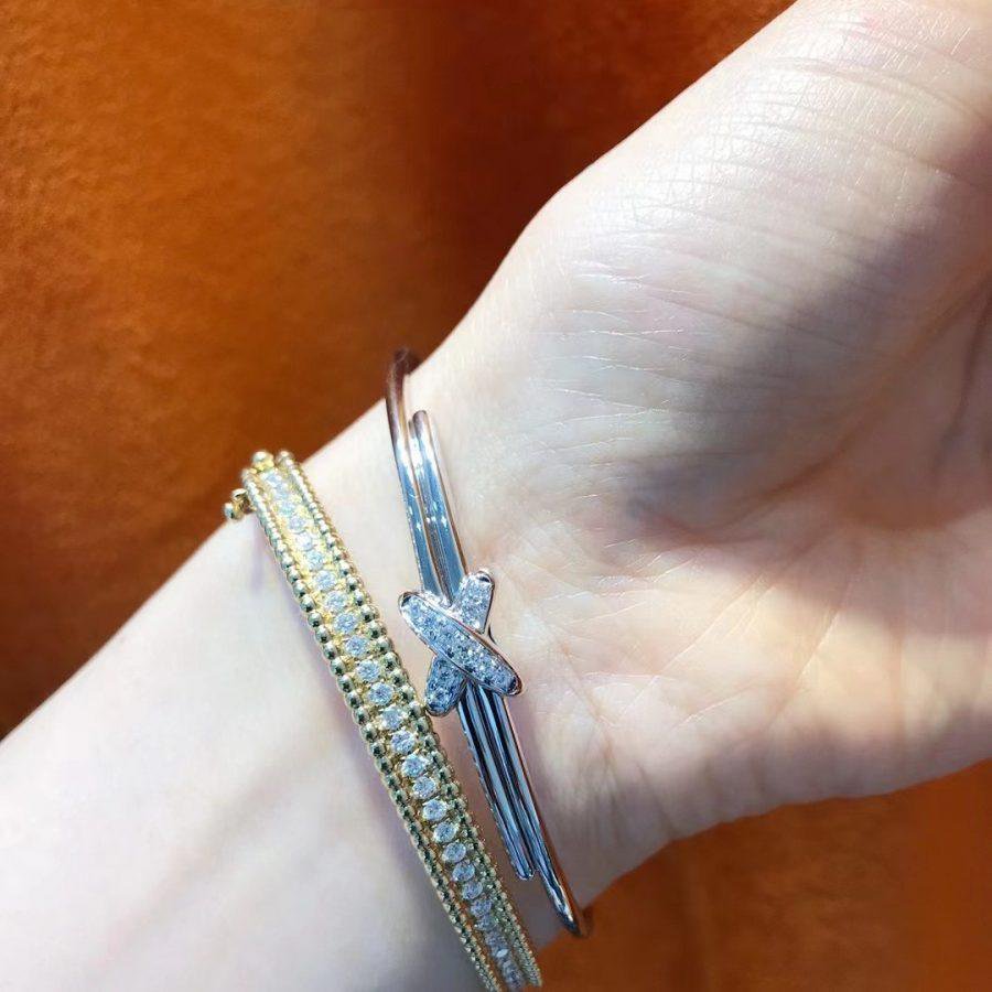 [GALE]JEUX DE BRACELET SILVER DIAMONDS