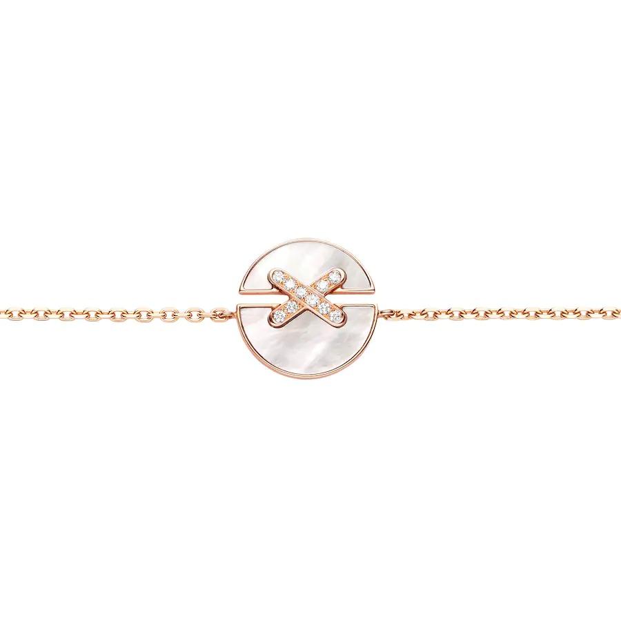 [GALE]JEUX DE BRACELET MOP PINK GOLD DIAMONDS