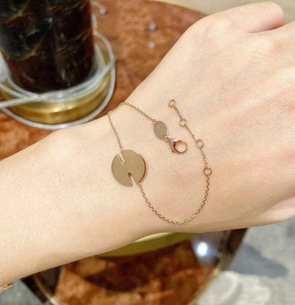 [GALE]JEUX DE BRACELET MOP PINK GOLD DIAMONDS