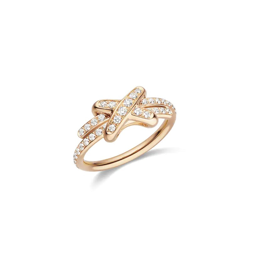 [GALE]JEUX DE RING PINK GOLD DIAMOND