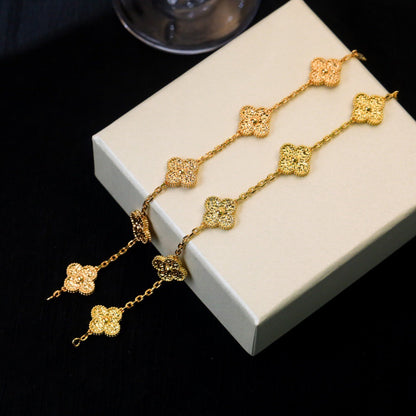 [GALE]CLOVER 5 MOTIFS BRONZING BRACELET
