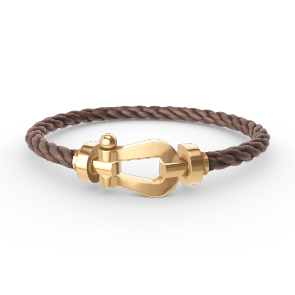 [GALE]FORCE LARGE HORSESHOE NO DIAMOND BRACELET GOLD
