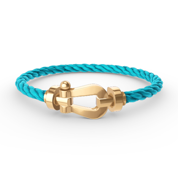 [GALE]FORCE LARGE HORSESHOE NO DIAMOND BRACELET GOLD