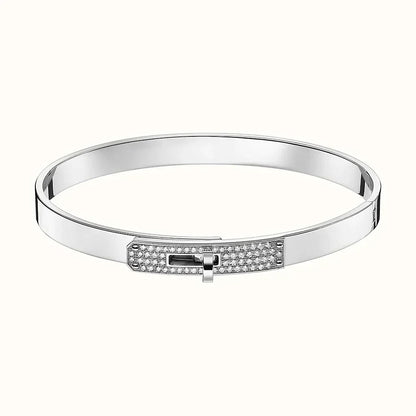 [GALE]KELLY SILVER DIAMOND BRACELET