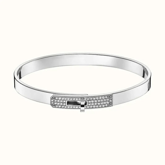 [GALE]KELLY SILVER DIAMOND BRACELET
