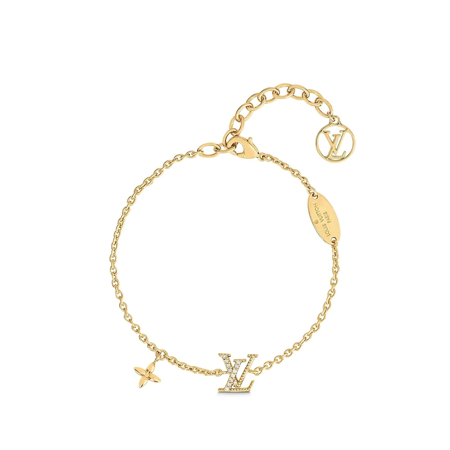 [GALE]LOGO STAR MOTIF GOLD BRACELET