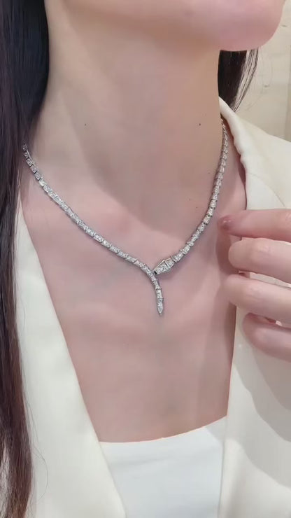 [GALE]HAUTE COUTURE GOLD SERPENTI NECKLACE