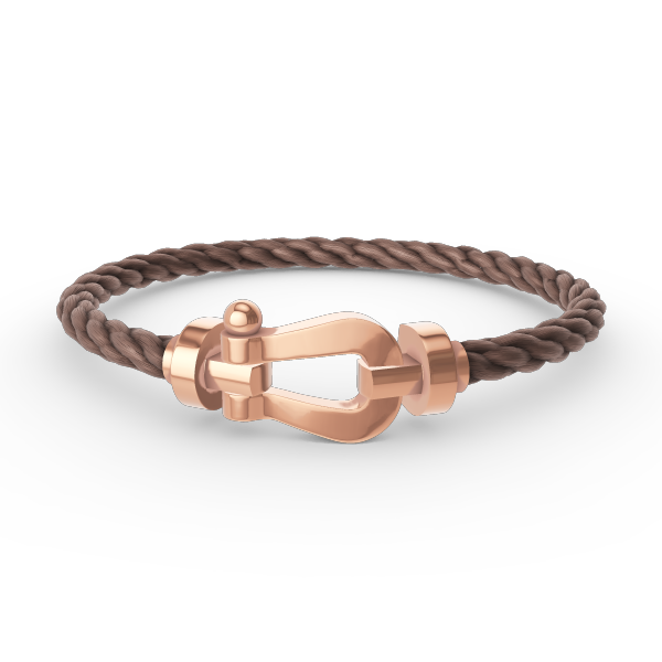 [GALE]FORCE LARGE HORSESHOE NO DIAMOND BRACELET ROSE GOLD