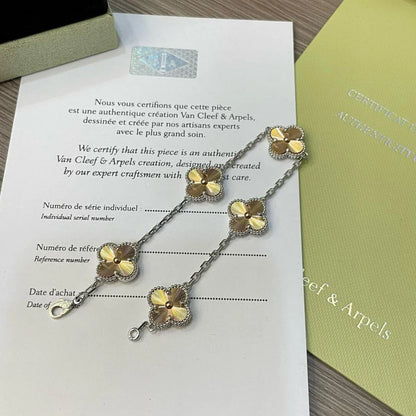 [GALE] CLOVER 5 MOTIF LASER BRACELET COLLECTION