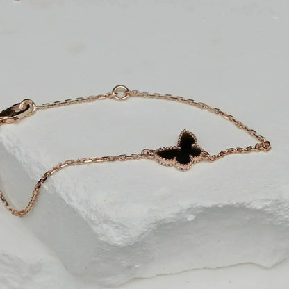 [GALE]BUTTERFLY ONYX  BUTTERFLY BRACELET
