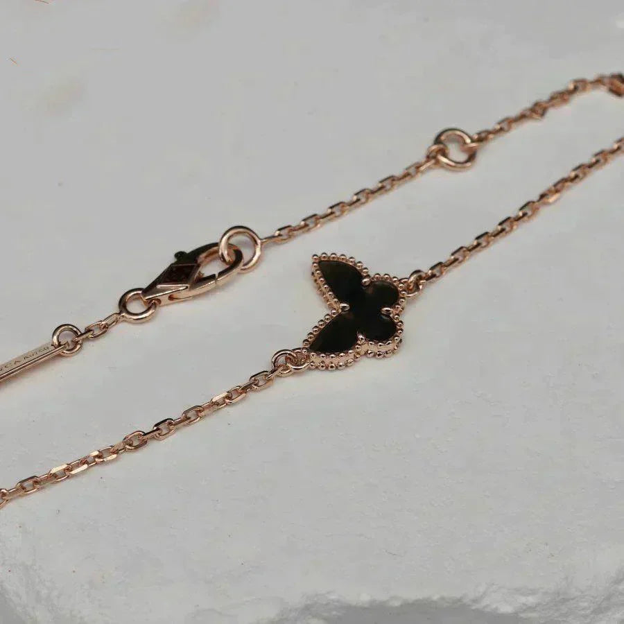 [GALE]BUTTERFLY ONYX  BUTTERFLY BRACELET