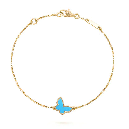[GALE]BUTTERFLY TURQUOISE BUTTERFLY BRACELET