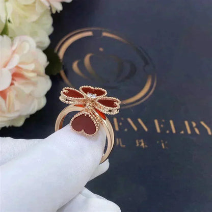 [GALE]SWEET CLOVER CARNELIAN RING