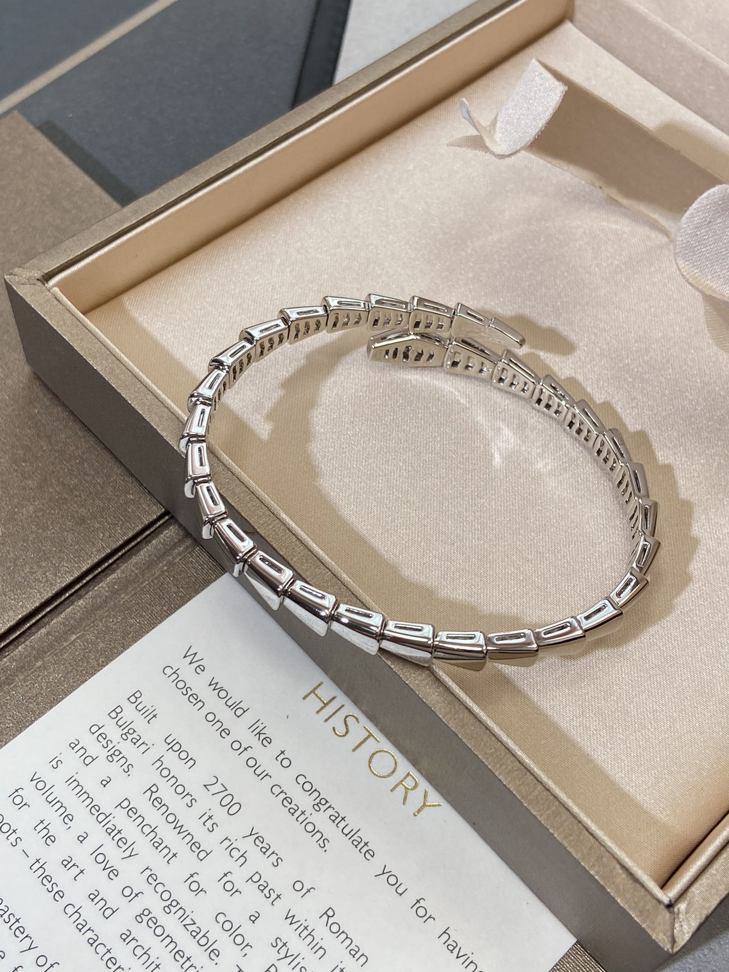 [GALE]SERPENTI VIPER SILVER BRACELET