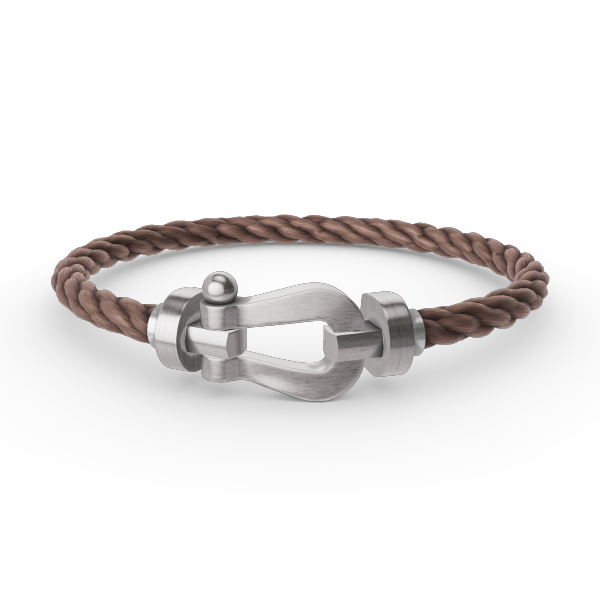 [GALE]FORCE LARGE HORSESHOE NO DIAMOND BRACELET SILVER