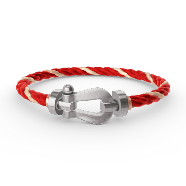 [GALE]FORCE LARGE HORSESHOE NO DIAMOND BRACELET SILVER