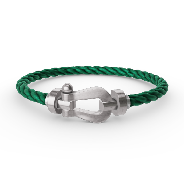 [GALE]FORCE LARGE HORSESHOE NO DIAMOND BRACELET SILVER